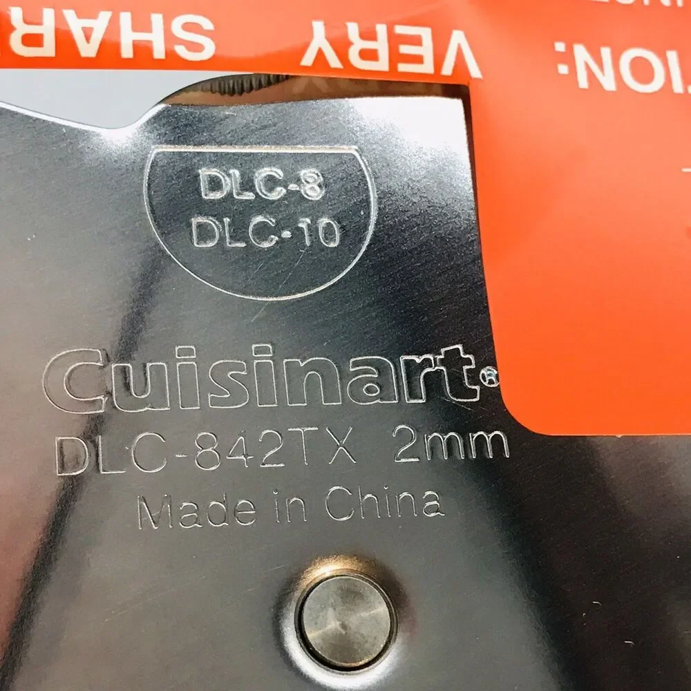 Cuisinart Prep II Food Processor Disk Holder with 3 Blades DLC 842TX 844TX 837TX